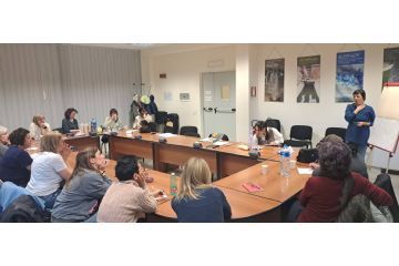 Un momento dell'incontro di formazione